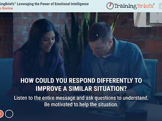 TrainingBriefs® Leveraging the Power of Emotional Intelligence
